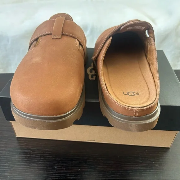 UGG MENS SOLANO LEATHER CLOG